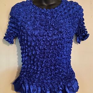 Vintage 90s y2k Crinkle Top